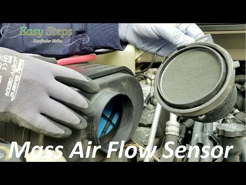 How To Clean or Replace Mass Air Flow Sensor on HUMMER H2