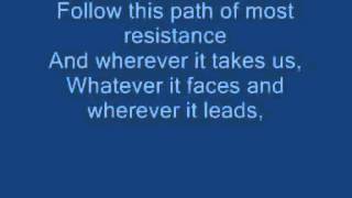 Rise Against - Under The Knife (with lyrics)