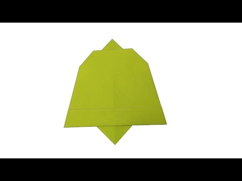 How to make: Origami Chirstmas Bell