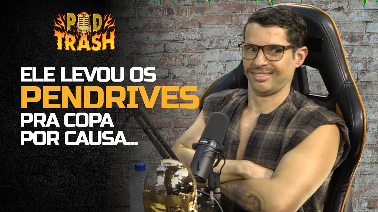 Mike Vietnã revela motivo de famosa viagem com pendrives - PodTrash