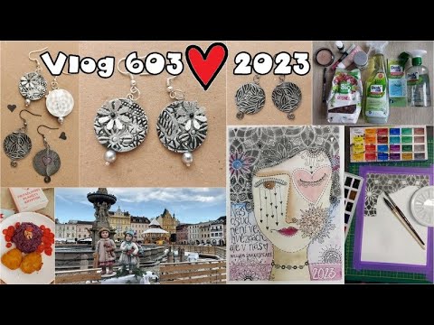 Vlog 603/23 - náušnice a divnoobličej 2023