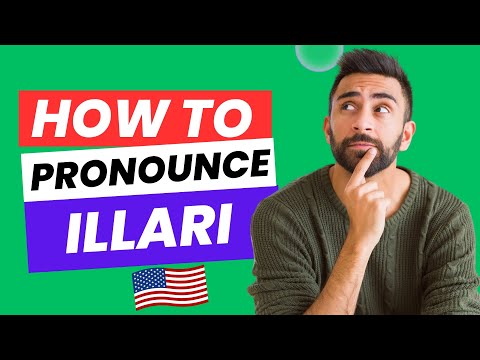 How to Pronounce illari (Correctly) in American English | Pronunciation Practice