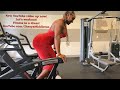 IS SHE WORKING OUT IN A DRESS NewCradioTechniques FlatTummyFitness SmallerArms GreatBack
