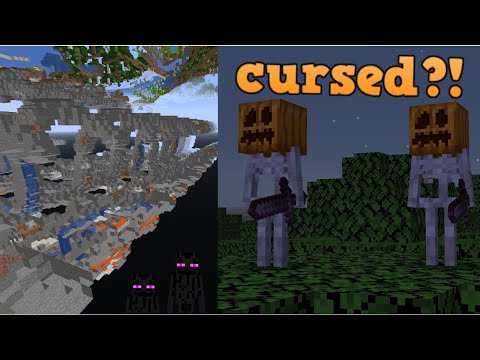 Insane Minecraft Seed: Creepy Caves and More!