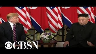 Trump leaves North Korea summit with no deal