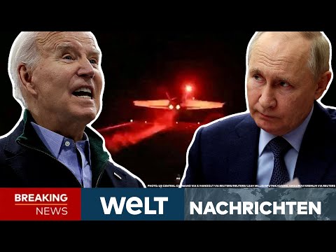 MILITÄRSCHLAG DER USA: Weitere Attacke gegen Huthi im Jemen - Jetzt warnen die Russen! | WELT STREAM