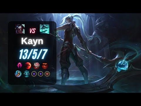 Kayn Jungle vs Hecarim - EUW LoL Challenger 13.15