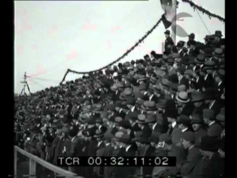 A Napoli l' incontro di calcio fra goliardi italiani e ungheresi