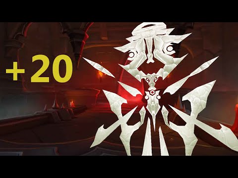 Blutige Tiefen +20 | WoW Shadowlands Dungeon Commentary - Feuer Magier