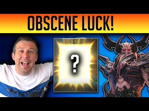 GUARANTEED LEGENDARY CHAMPION & AMAZING SUMMONS ON BOTH ACCOUNTS! | Raid: Shadow Legends