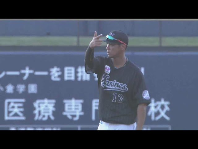 【ファーム】攻守で躍動!! マリーンズ・平沢大河が華麗なプレーを披露する!! 2022年10月2日  北海道日本ハムファイターズ 対 千葉ロッテマリーンズ