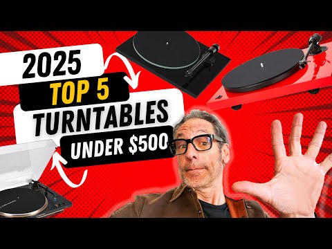 TOP 5 Turntables Under $500 for 2025: AUDIOPHILE Quality on a BUDGET!