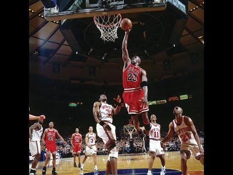 Michael Jordan (Age 33): 46 Pts, 17/35 (49%) FG Vs. Knicks - 1996 ECSF Game 3 (May 11, 1996) (720p)