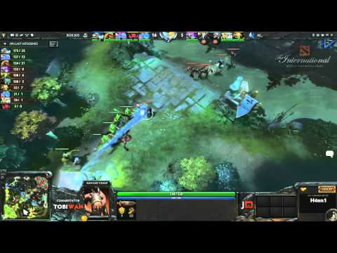 RoXKIS vs Absolute Legends Game 1 DOTA 2 International Western Qualifiers - TobiWan & Soe