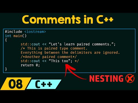 Comments in C