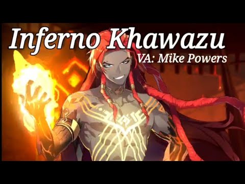 Epic Seven- Inferno Khawazu voice lines (English) + Captions