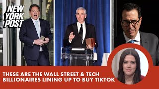 Billionaires race to buy TikTok after Chinese owners ordered to sell app —Steve Mnuchin in lead