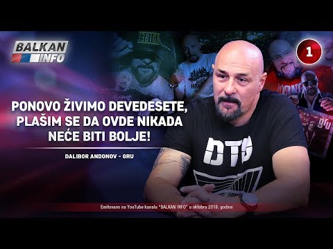 INTERVJU: Gru - Ponovo živimo devedesete, plašim se da ovde nikada neće biti bolje! (13.10.2018)