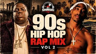 Download lagu 90s Hip Hop Clean Mix Vol 2 🔥 Old School Rap Classics | Biggie, 2Pac, Snoop Dogg | DJ Shinski mp3
