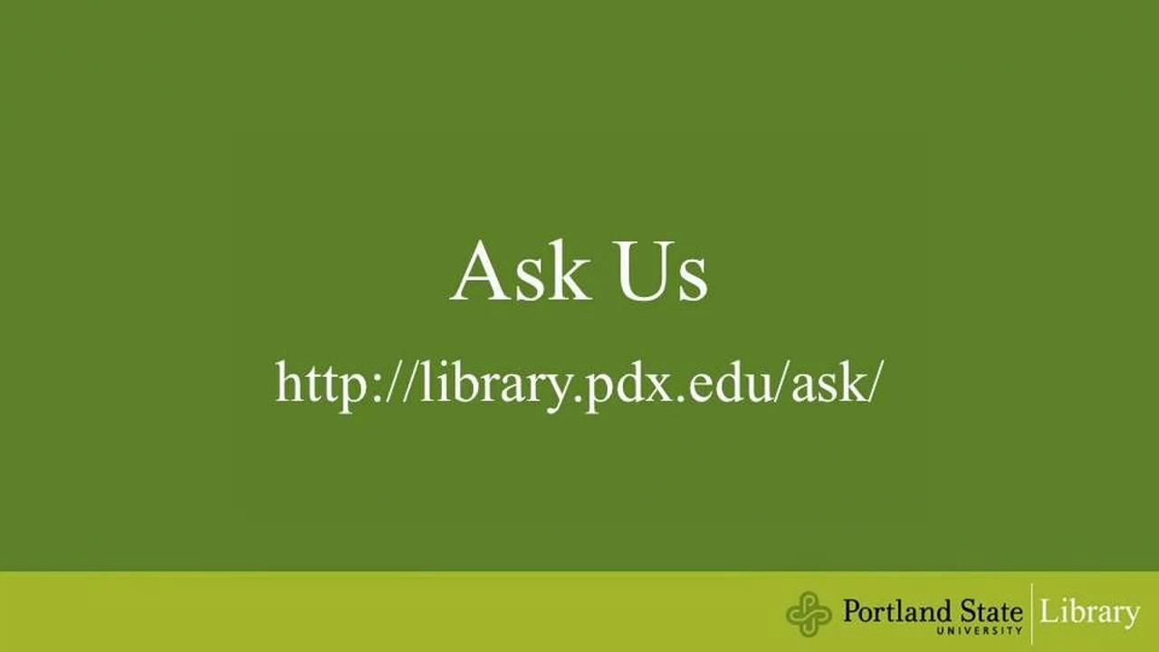 Where to Search for Resources on Your Topic