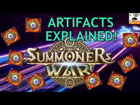 Artifacts and conversion stones Explained! How do the subs work? ! (summoners war)