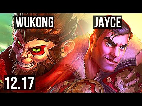 WUKONG vs JAYCE (TOP) | 2.4M mastery, 7/1/1, 400+ games, Dominating | EUW Diamond | 12.17