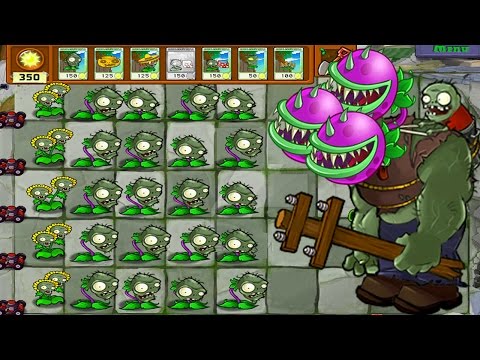 Plants vs Zombies ZOMPLANT vs ZOMBOTANY MOD 100% NEW - Part 1
