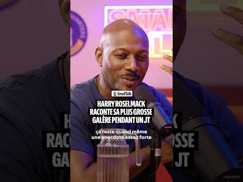 Harry Roselmack raconte le jour où il a failli devoir improviser un JT