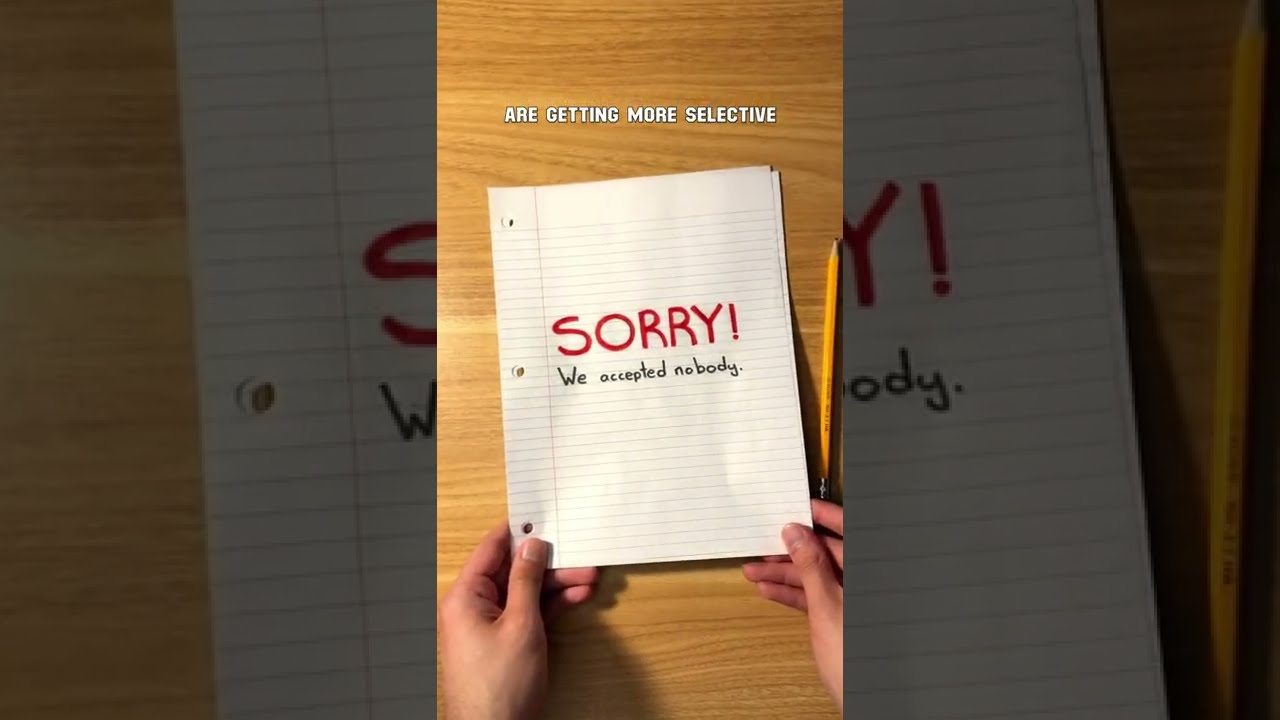 Top Colleges Are Getting More Selective