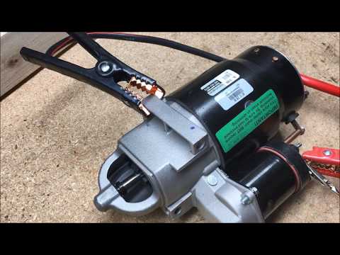 How to Bench Test A Starter