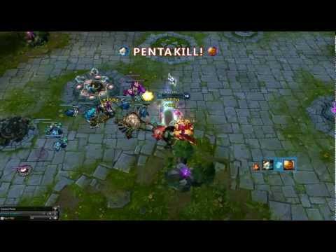 League Of Legends - The Best Tristana Pentakill