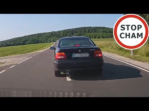 Urażony kierowca bmw musiał pokazać wyższość  #1897 Wasze Filmy