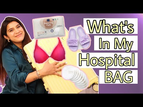 Whats In My HOSPITAL BAG🤰 | Packing My Hospital/Labour Bag As First Time MOM | Super Style Tips