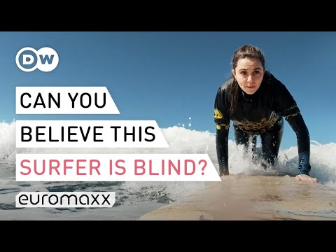 How Surfing Champion Carmen López Rides Waves She Can't See