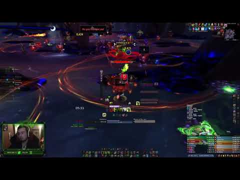 Balanced vs  Il'gynoth Mythic Destruction Warlock POV