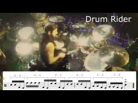 Drum Rider : Mike Portnoy’s drum fill transcription