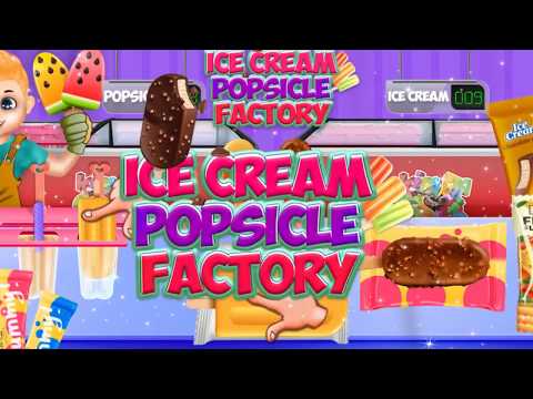 Ice Cream Popsicle Factory: Snow Icy Cone Maker Video