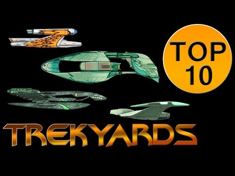 Trekyards Top 10 - Romulan Ships (canon)