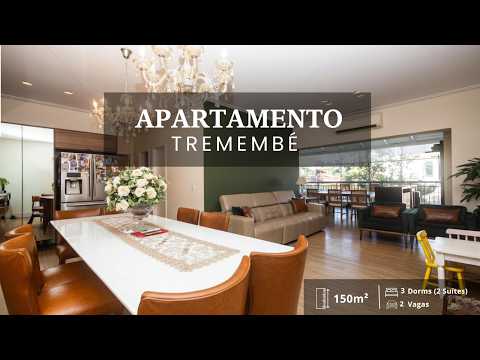 Apartamento á Venda, 3 dormitórios (2 suítes), 2 vagas - Tremembé, São Paulo/SP