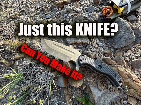 Halfbreed Blades LBK-01 GEN-2  K340 ISODUR FULL Review of the Large Bush Knife