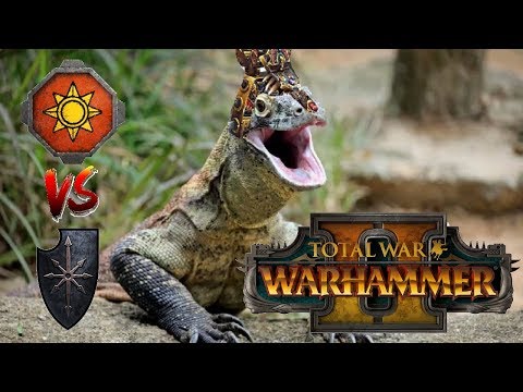 Lizardmen vs Chaos | THE DREADED FERAL DREAD SAURIAN - Total War Warhammer 2