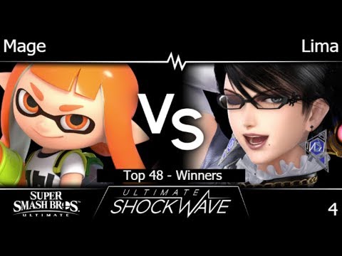USW 4 - Mage (Inkling) vs Lima (Bayonetta) Top 48 - Winners - SSBU