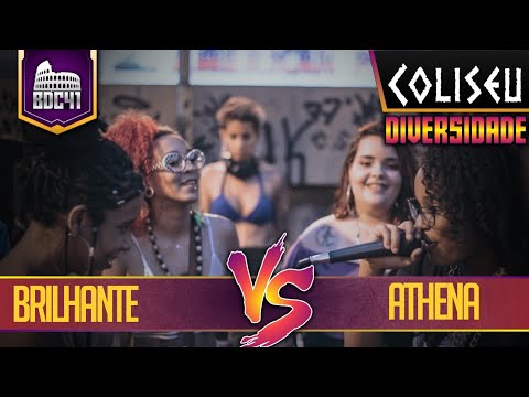ATHENA X BRILHANTE - 1° FASE - BATALHA DO COLISEU - EDIÇÃO DIVERSIDADE