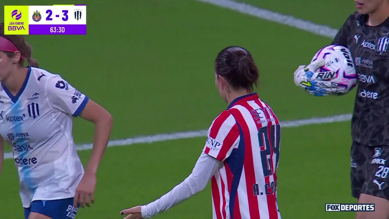 GOL DE CERVANTES | Chivas 2-3 Rayadas | Jornada 7 | Liga MX Femenil 2026