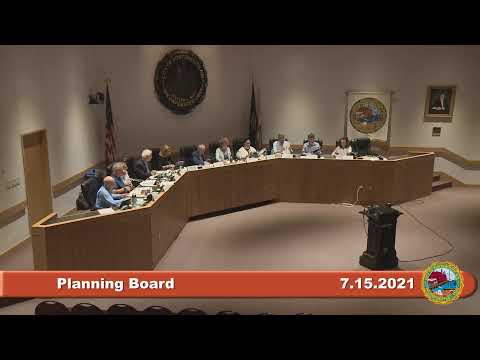 7.15.2021 Planning Board