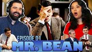 Watching MR. BEAN EPISODE 1 for the FIRST TIME EVER & it's SO FUNNY!! Mr. Bean