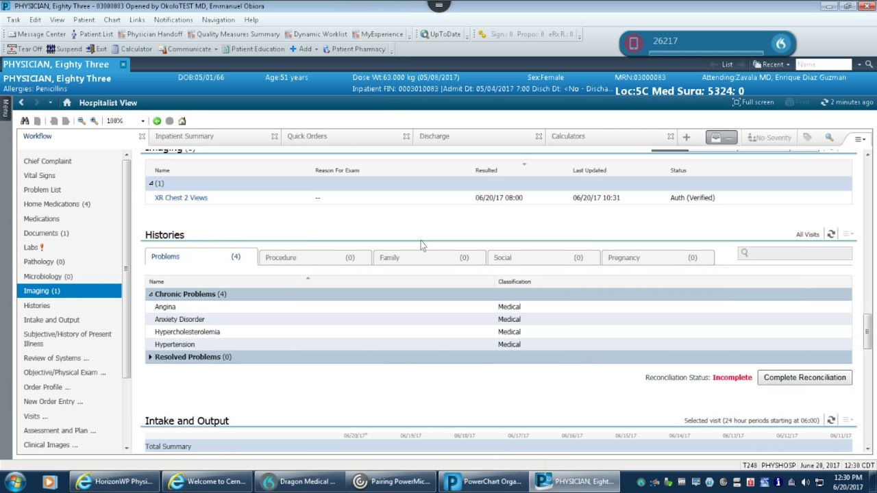 Cerner Millenium Day in the Life