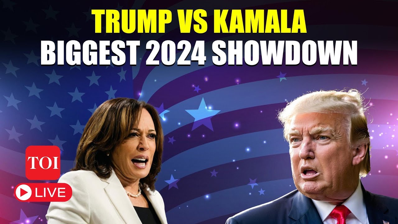 Donald Trump Vs Kamala Harris LIVE | The Big 2024 Debate | U.S. Election Latest