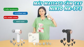 Video hướng dẫn cách sử dụng súng massage cầm tay Nikio NK-175