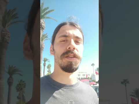 I arrived in Monastir